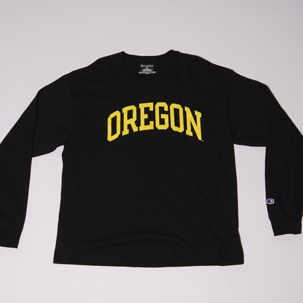 Champion - Oregon Ducks Long Sleeve - Sz. XL